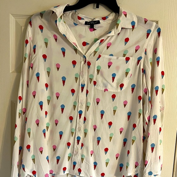 Velvet Heart Tops - Velvet Heart High low Shirt SZ L NWT
